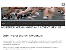 Tablet Screenshot of losfelizflyers.org